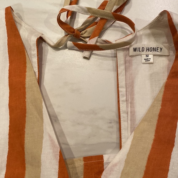 Wild Honey dress retro stripe - Picture 3 of 4